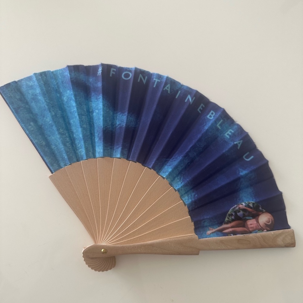 Beautiful Fontainebleau Hand Fan